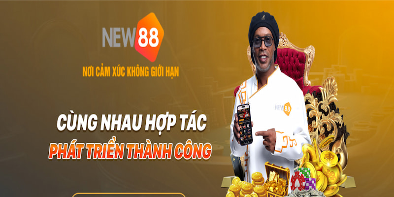 Đại lý New88 là công việc hợp tác cùng với trang web giải trí