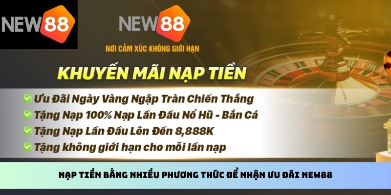 NEW88 ưu đãi ngày vàng